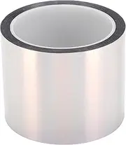 X AUTOHAUX 1 Roll Universal Air-Release Adhesive Pinstripe Tape Holographic Automotive Pinstriping Tape Silver Tone 164.04ft x 3.15"