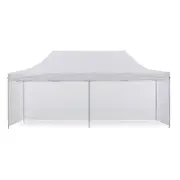 Gazebo Tent Marquee 3x6m PopUp Outdoor Wallaroo White