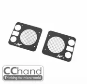 CC HAND KAHN LAMP GUARD ASSEMBLY FOR 1:10 RC4WD D90 D110 Black/Silver, No 2015