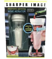 Sharper Image - Electronic Spinning Wine Aerator - Brand New - Great Gift