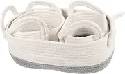 3pcs Dog Basket Hamper Storage Baskets Pet Sundries Container Cotton Rope Storage Case Cotton Rope
