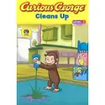 CURIOUS GEORGE CLEANS UP (CGTV READER)