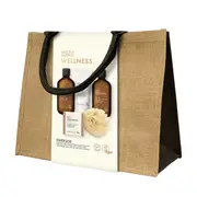Baylis & Harding Wellness and Energise Tote Bag Gift Set - Ginger, Lime and Basil Leaf