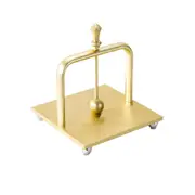 Coffee Shop Napkins Wet Tissue Holder Western Restaurant Tissue Drawing Homestay Desktop Paper Holder (Gold)