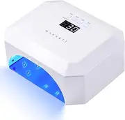 Makartt UV LED Nail Lamp: UV Light for Gel Nails Rechargeable Aurora 36W Gel Lamp with 4 Timers & Auto Sensor Professional Fast Curing Cordless Nail Light for Home Salon Manicure