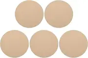uxcell 5 Pack 14" 355mm Diameter Ceramic Drying Slab, 9mm 3/8" Thick, Brown