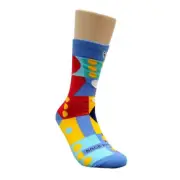 Fun Abstract Geometric Pattern Socks from the Sock Panda (Adult Small)