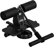 Sit Up Assistant Device - Ab Core Trainer with Suction Cups | Fitness Equipment with Pull Rope | Home Gym Workout Tool with Counting Function, Ideal for Abdominal Strength Training and Fat Loss