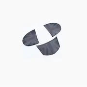 Tianwu05 Fit for M-i-n-i C-o-o-p-e-r R55 R56 R57 R58 R59 R60 R61 Countryman Car Steering Wheel Panel Leather Sticker(Night Jack,Type B)