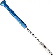 Fenteer Semi Automatic Spiral Hand Drill Rotary Tool Manual Hand Drill Portable Nonslip Handle Hand Twist Drill for Leather Craft