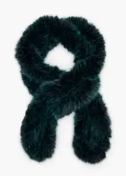 [Taking Shape] Taking Shape Faux Fur Scarf in Jade - Women's Accessories Jade