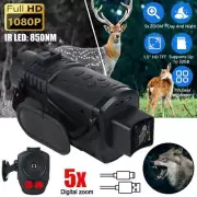 R17 Night Vision Monocular for Complete Darkness Mini Digital IR Hunting Scope