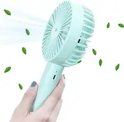 Misting Fan Handheld, Fan with Water Spray Misting Fan, Handheld Fan Misting Fan, Spray Water Mist Fan, Personal Fan for Men Women Travelling Outdoors,