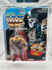 WWF Series 6 Papa Shango Signed Hasbro JSA w Case WWE