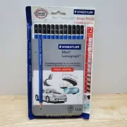 Staedtler Mars Lumograph Design & Drawing Graphite 12 Pencils + Storage Tin