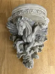 Design Toscano Pegasus Wall Shelf With Brackets