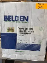 Belden 52000ue -008 788’ 2 Conductor 16awg Gray speaker wire