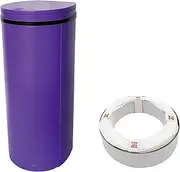 DEO Pail Trash Can for Diaper Processing, 6.3 gal (21 L), Includes 1 Dedicated Cassette, Odor Resistant, Deodorizing, Antibacterial, for Babies, Pets, Nursing Care, Limited Quantity, Lavender Purple