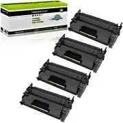 4 Pack CF226A Toner Cartridge fits HP 26A LaserJet Pro M402dne M402d M402dn M402