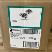 20 PACK Richelieu BP38N35508180U Satin Nickel Hinge Equivalent Blum 38n 105