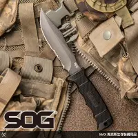 在飛比找Yahoo!奇摩拍賣優惠-馬克斯 - SOG Seal 小海豹戰術直刀 / 尼龍刀鞘 