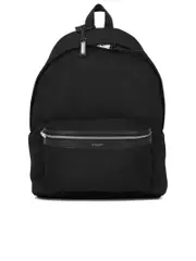 Saint Laurent City Backpack in Nylon and Canvas