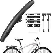Mountain Bike Fenders,Adjustable Cycling Mudguard | Splash Proof High Strength Mudguard Adjustable for Mountain and Road Cycling
