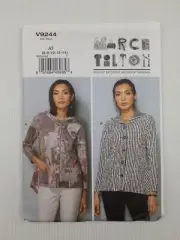 Vogue Sewing Pattern 9244 V9244 Misses Semi-fitted Jacket 2 styles Size 6-14 NEW