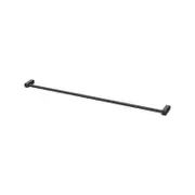Phoenix 900mm Matte Black Reva Single Towel Rail