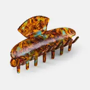 Brown Shell Claw Hair Clip