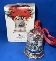 Hutschenreuther Christmas Ornament Kristall Cloche 1996 Limited Edition Bell