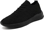 [VLHGCG] Women's Trainers, Running Shoes, Breathable Sports Shoes, V Black, EU 39, Vine Black, 7.5 AU