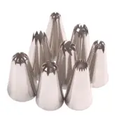 8Pcs Icing Piping Nozzle Cream Pastry Set Flower Cake Decorating Pastry Tool Kit