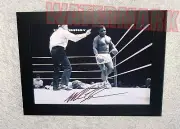 Mike Tyson Iron Mike Boxing Signed Photo Image Framed Black Frame UV Protected