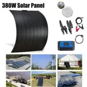 380W Flexible Solar Panel Kit Mono 12V Caravan Camping Portable Power RV Home