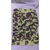 在飛比找蝦皮購物優惠-A BATHING APE 迷彩 長袖 T恤 Bape