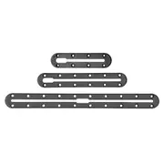 Kayak Rod Mounting Bracket with Slide Track Rails