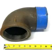 Anvil 90-Degree Street Elbow Malleable Iron Class 150 4" x 4" 0310017801