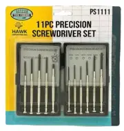 HAWK ( PS1111 ) 11 Piece Precision Screwdrivers Set Hand Tools