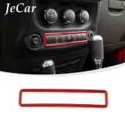 Red Emergency Light Switch Cover Trim Accessories for 2011-2017 Jeep JK Wrangler (for: Jeep)