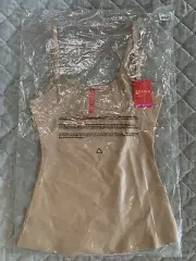 Spanx Open Bust Cami Beige Size M Shapewear Holiday Summer Party
