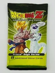 1x DBZ CCG FRIEZA SAGA BOOSTER PACK 11 CARDS SCORE SEALED VINTAGE 2000 AUTHENTIC