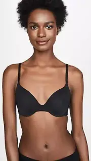 Natori 257380 Women's Minimal Demi Contour Bra Black Size 32DDD