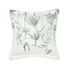 Grace by Linen House Florette 65x65cm European Pillowcase Square Cover Sage