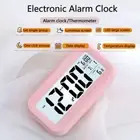 Backlight Snooze Function LED Digital Number Clock Alarm Clock Electronic Clock