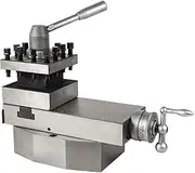 Woodturning Lathe Tool Rest, 190mm - 495mm Lathe Tool Holder Assembly, Stroke 67mm - 145mm, Mini Metal Lathe Quick Change Tool Post, For WM180V WM210V BB20 BB25 CJM250 AT300, Wood Turning Tools And A