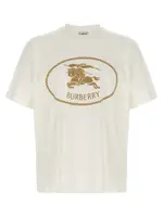 [Burberry] Burberry-Seth T Shirt Bianco-Uomo S