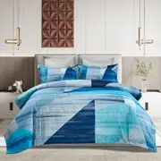 Mondrian Quilt/Duvet Cover Set (Queen/King/Super King Size)