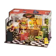 Robotime, DIY MINI - Garage Workshop DIY Miniature House Kit DG165