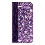 Glitter Glitter Case Cover For Xiaomi A2 With Card Slot Wallet Case